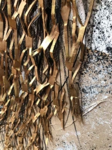 Barbara Hartung-Kunstwerk4you-Goldhaar-Wellpappe-Detail-35